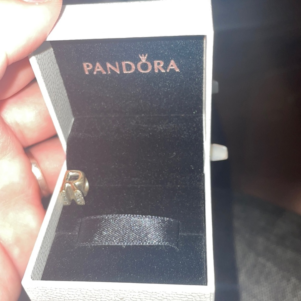Pandora Letter R Alphabet Charm